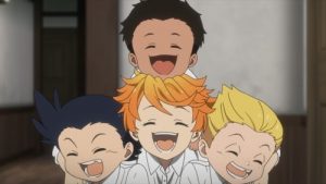 Yakusoku no Neverland Episodio 1