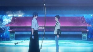 Tsurune: Kazemai Koukou Kyuudoubu Episodio 2