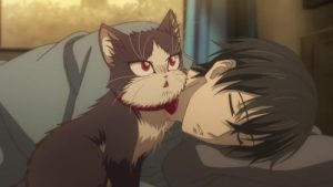 Doukyonin wa Hiza, Tokidoki, Atama no Ue. Episodio 8