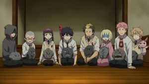 Ao no Exorcist Episodio 8