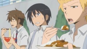 Danshi Koukousei no Nichijou Episodio 1