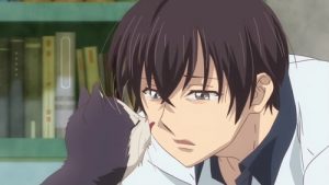 Doukyonin wa Hiza, Tokidoki, Atama no Ue. Episodio 3