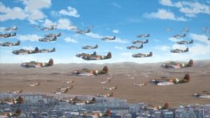 Kouya no Kotobuki Hikoutai Episodio 12