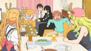 Kobayashi-san Chi no Maid Dragon Episodio 3