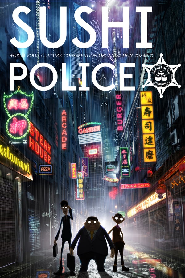 Capa de Sushi Police