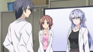 Rikei ga Koi ni Ochita no de Shoumeishitemita. Episodio 9