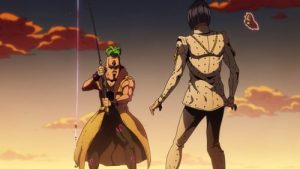 JoJo No Kimyou Na Bouken: Ougon No Kaze Episodio 16