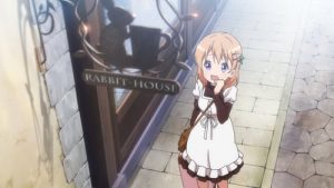 Gochuumon wa Usagi Desuka? Episodio 1