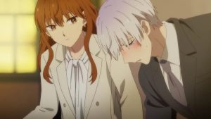 Koori Zokusei Danshi to Cool na Douryou Joshi Episodio 12