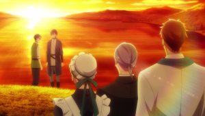 Isekai no Sata wa Shachiku Shidai Episodio 9
