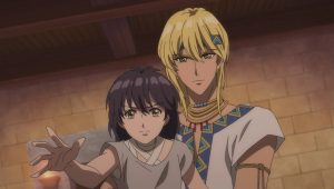 Sora wa Akai Kawa no Hotori Episodio 3