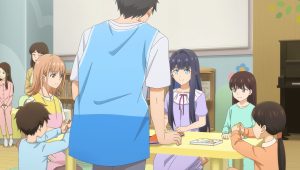 Toumei na Yoru ni Kakeru Kimi to, Me ni Mienai Koi wo Shita. Episodio 8